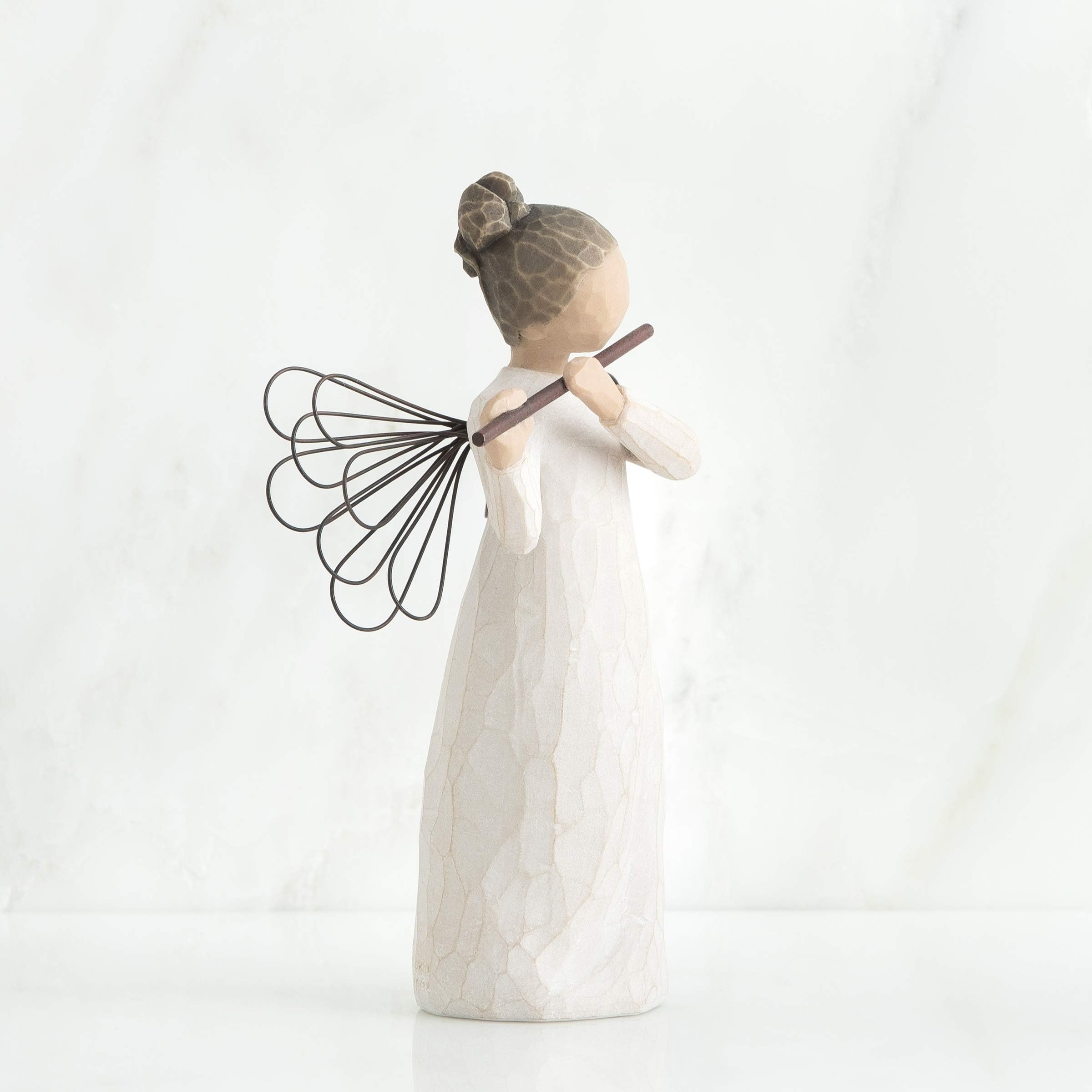 Willow Tree Angel of Harmony, Sculpted Hand-Painted Figure - Image 4