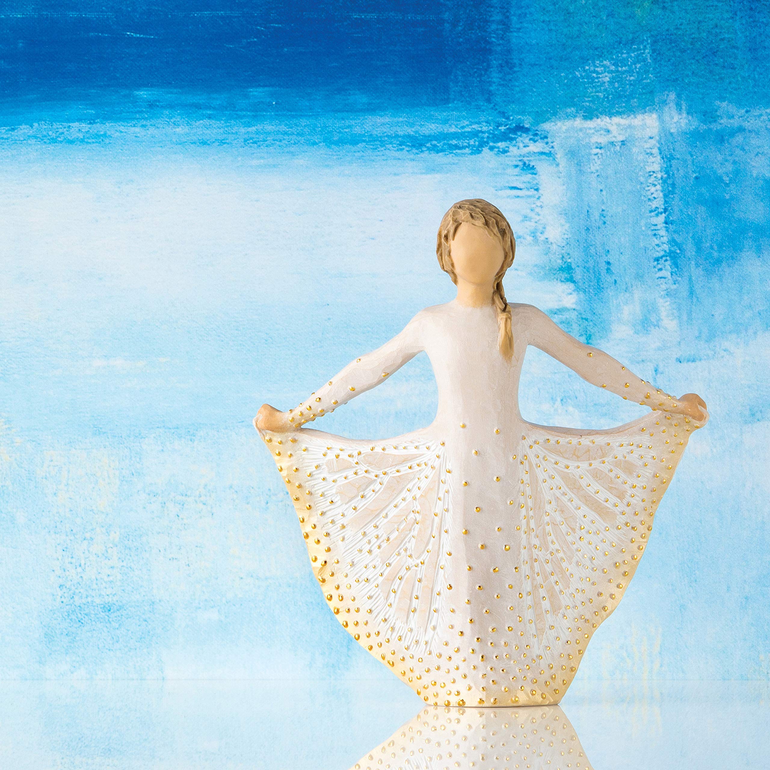 Willow Tree Butterfly, Sculpted Hand-Painted Figure - Image 7