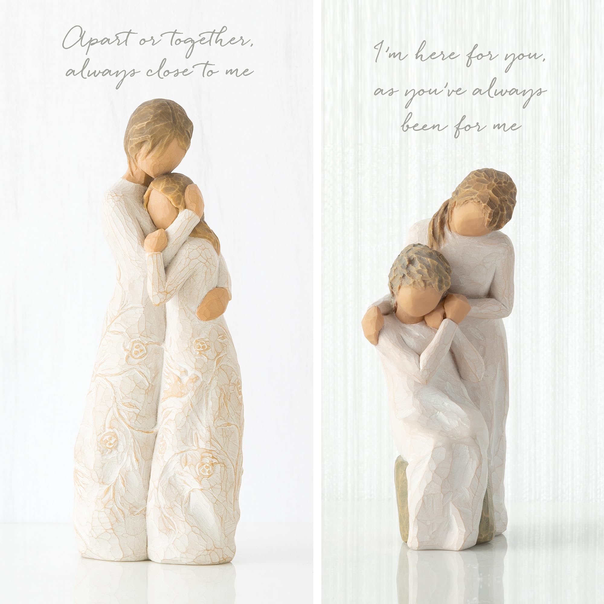 Willow Tree Close to me Figure Plus Loving My Mother Figure, Sculpted Hand-Painted 2 Piece Set - Image 3