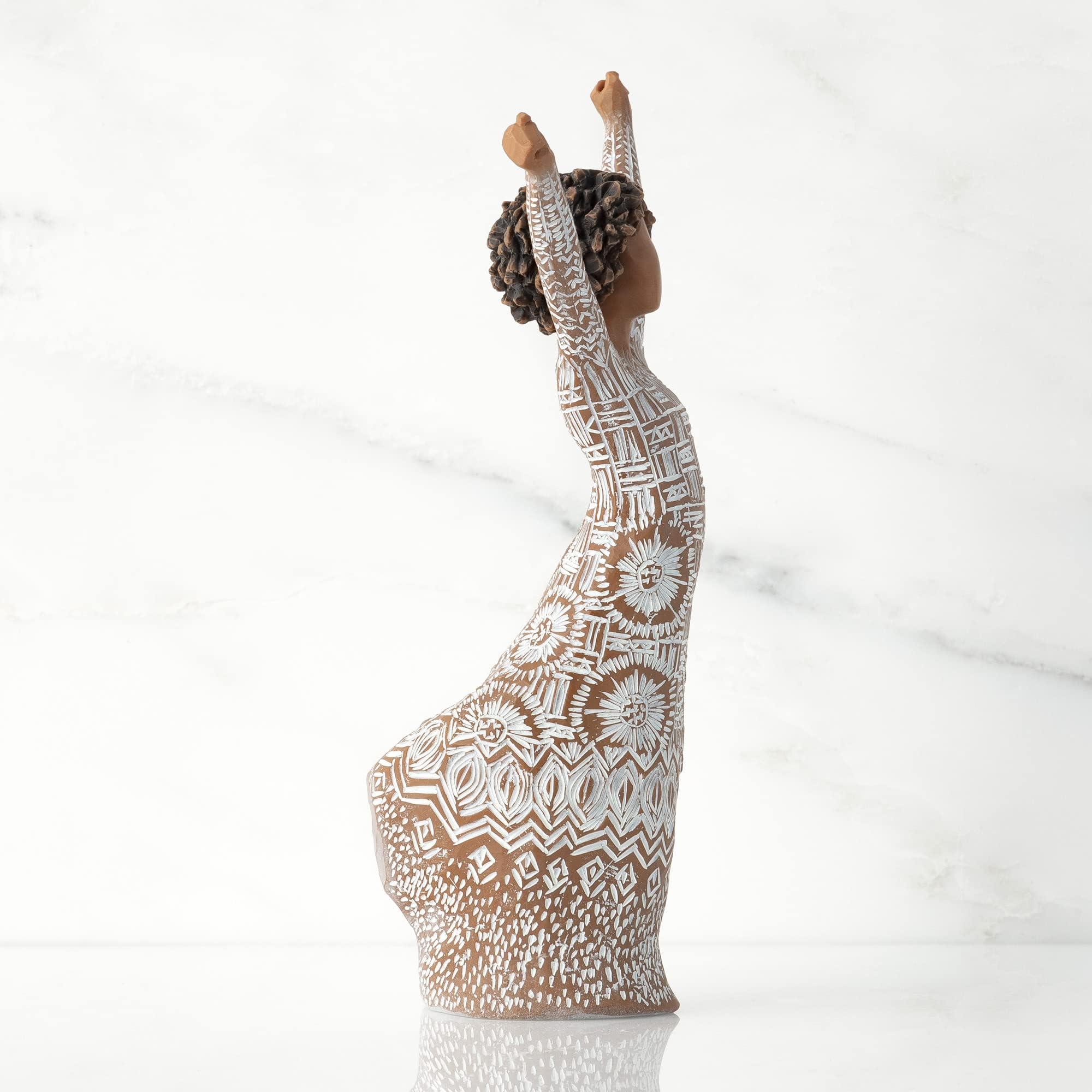 Willow Tree Courageous Joy, Courage to be seen, to be Heard, to be Healed, Expresses Encouragement, Support, Strength, Gift of Congratulations, Inspiration for Graduates, Sculpted Hand-Painted Figure - Image 6