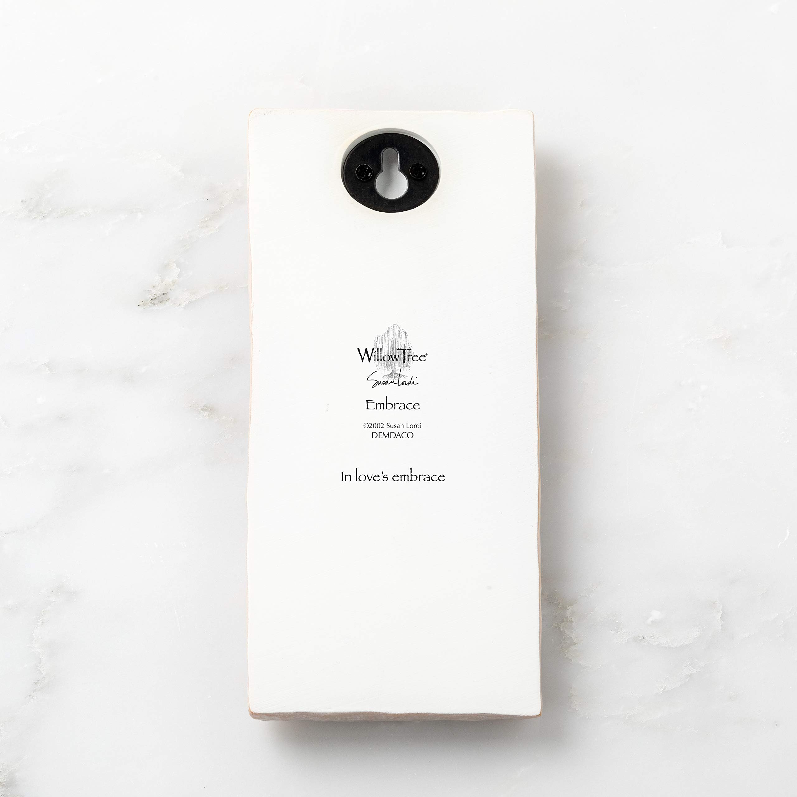 Willow Tree Embrace Plaque, Sculpted Hand-Painted bas Relief - Image 3