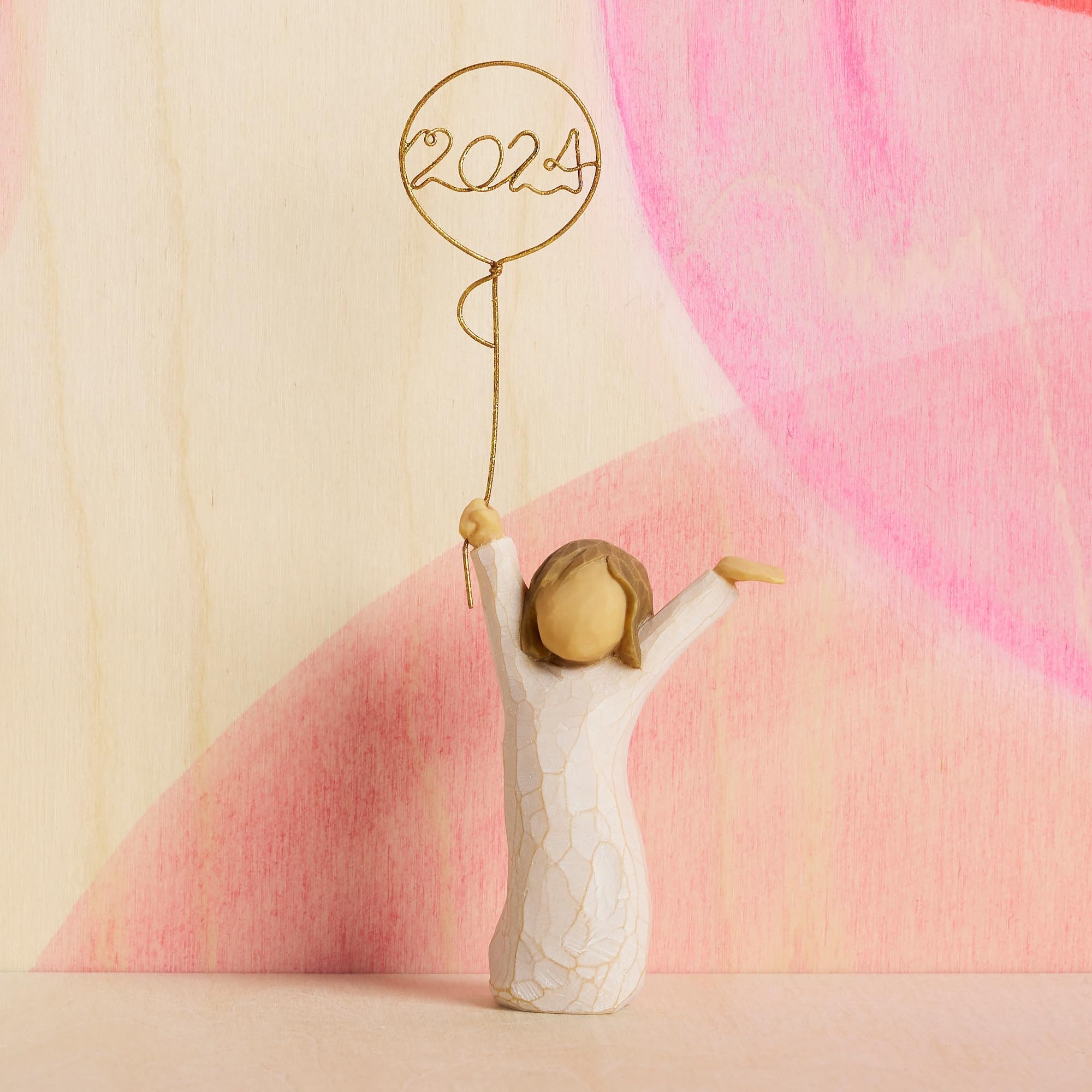 Willow Tree Here's to You 2024, Celebrate The Year Dated Figure Celebrates Memorable Events and Achievements, Sculpted Hand-Painted Figure - Image 6
