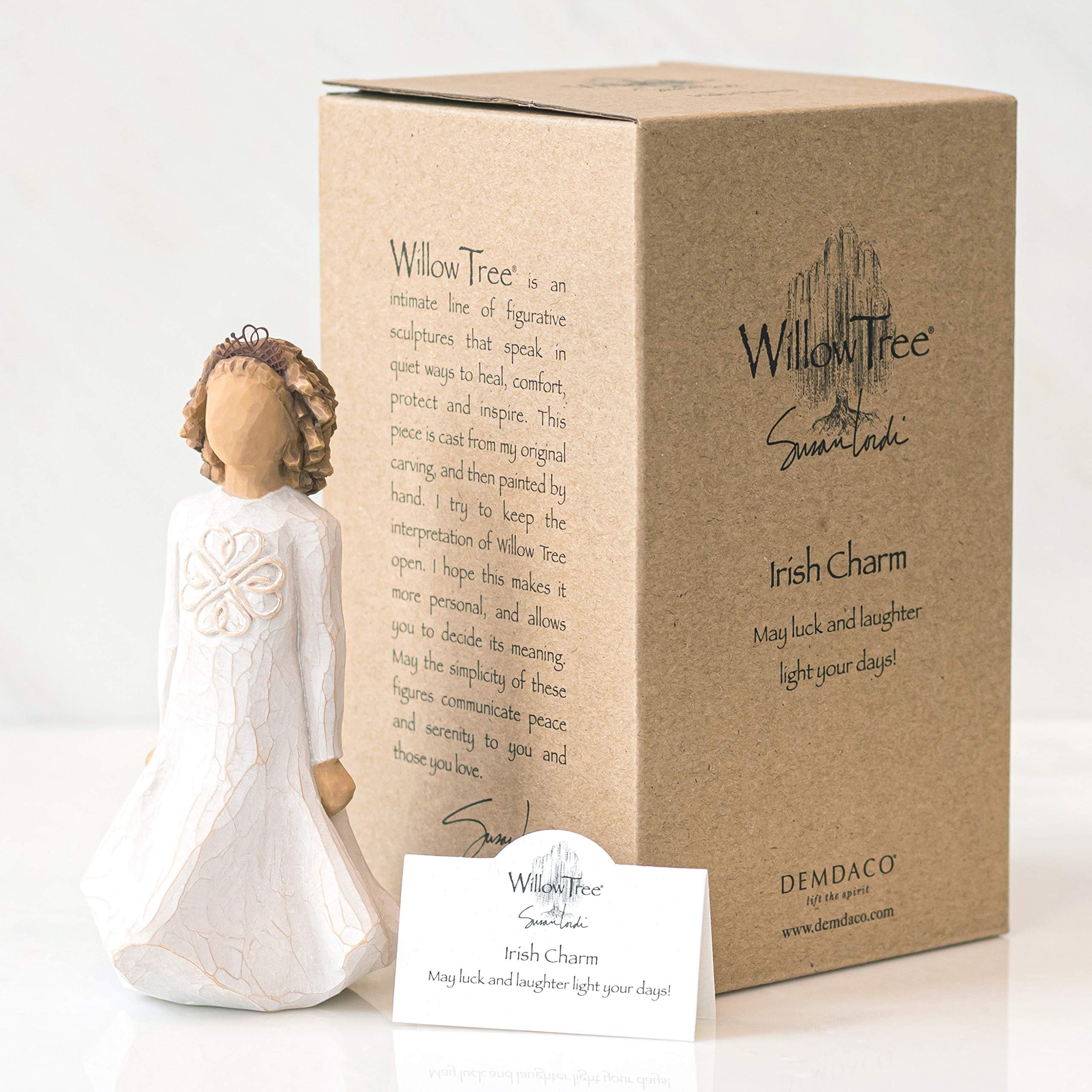 Willow Tree Irish Charm, Sculpted Hand-Painted Figure - Image 6