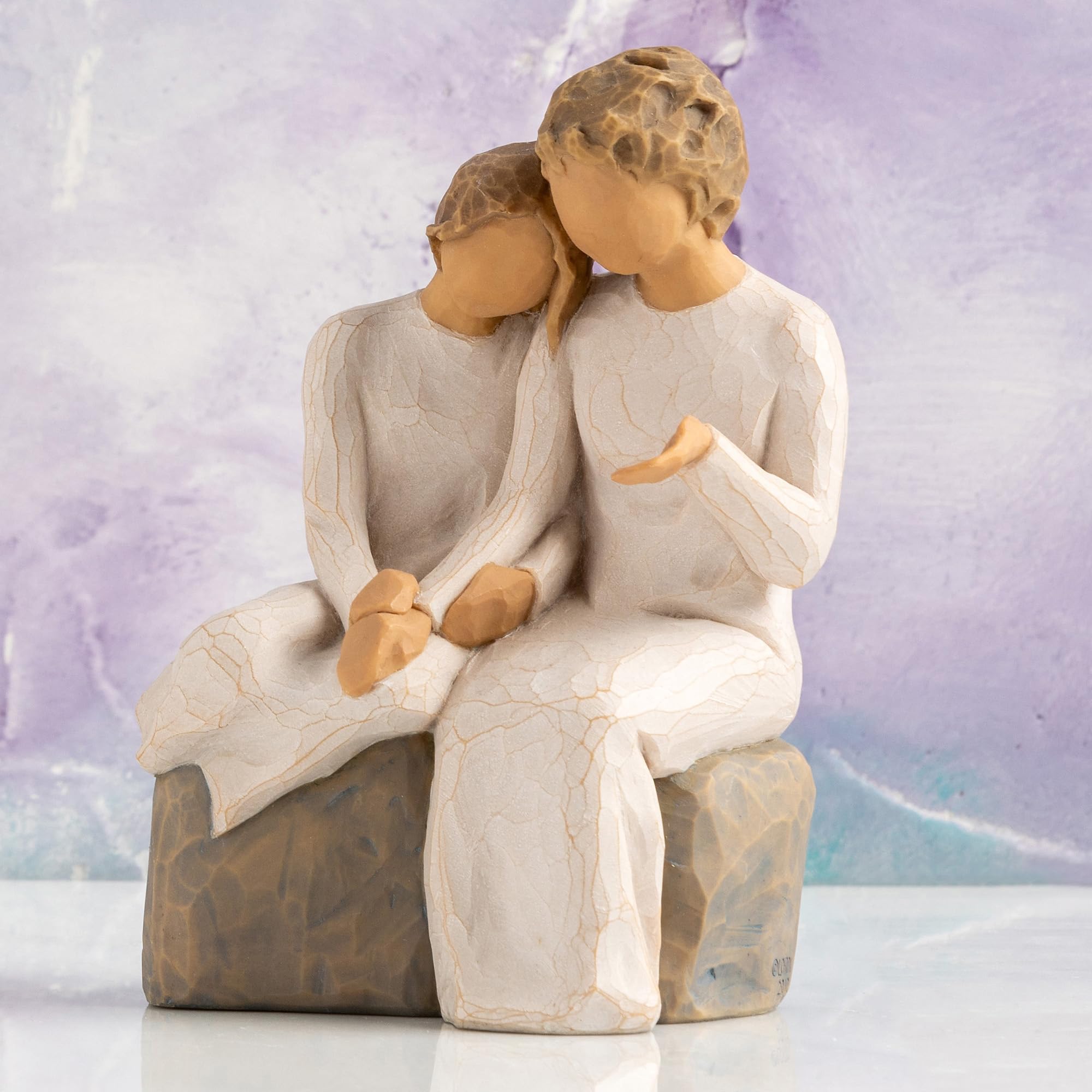 Willow Tree Loving My Mother Figure Plus with My Grandmother Figure, Sculpted Hand-Painted 2 Piece Set - Image 4