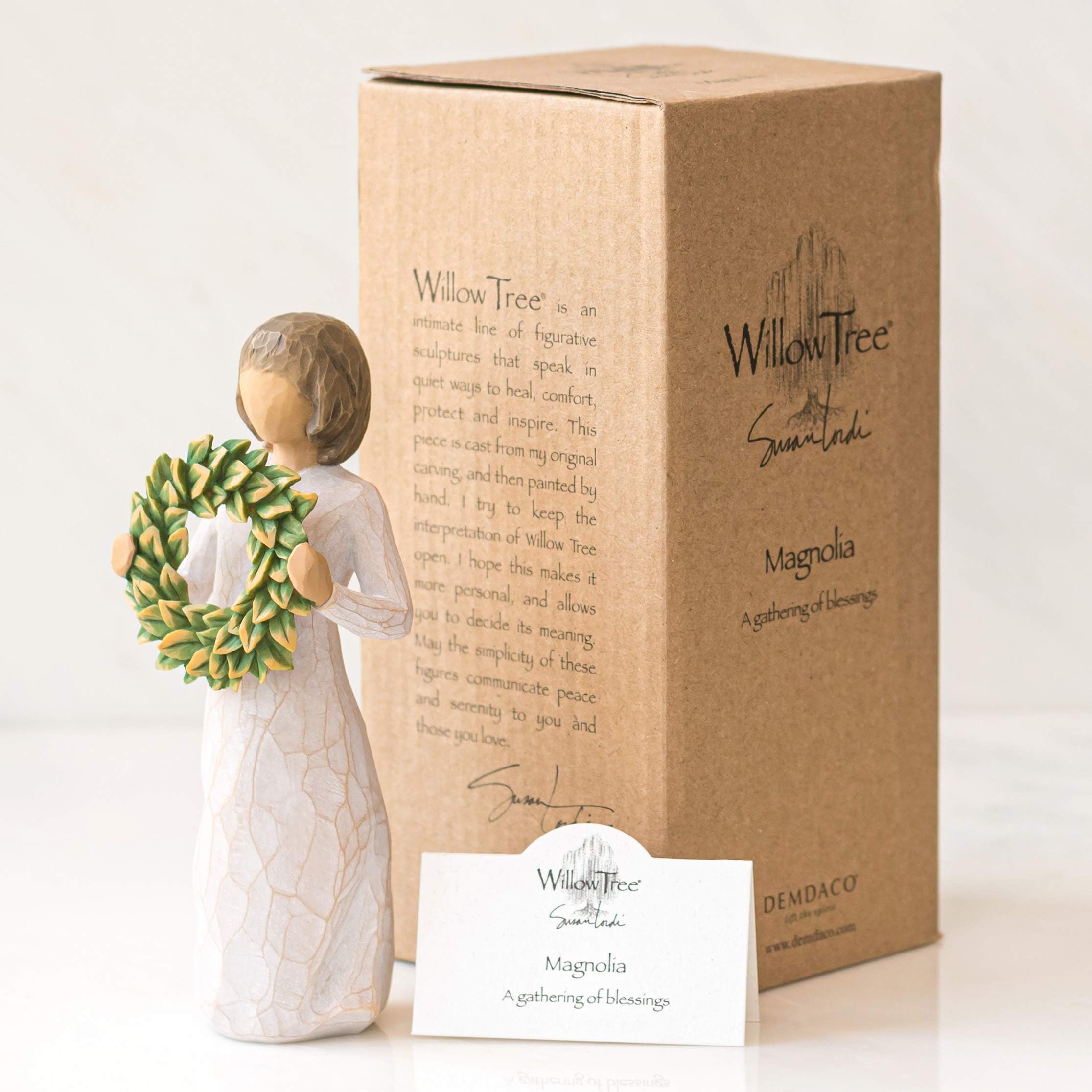 Willow Tree Magnolia, Sculpted Hand-Painted Figure - Image 6