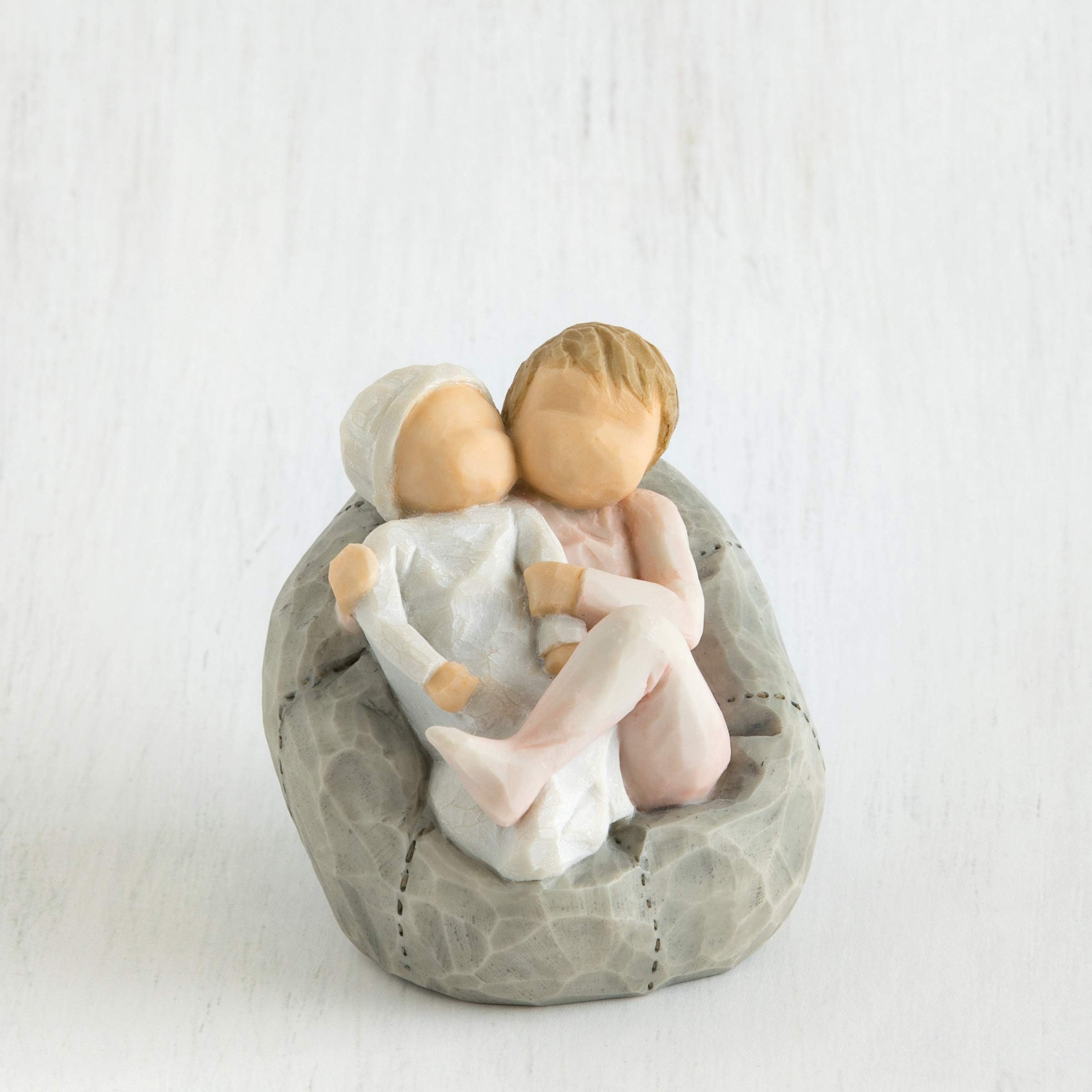 Willow Tree My New Baby (Blush), Lots to Learn to Love to Grow Together, Celebrates, Shows Caring Relationship Between Older Sibling and Younger Siblings, Sculpted Hand-Painted Figure - Image 3