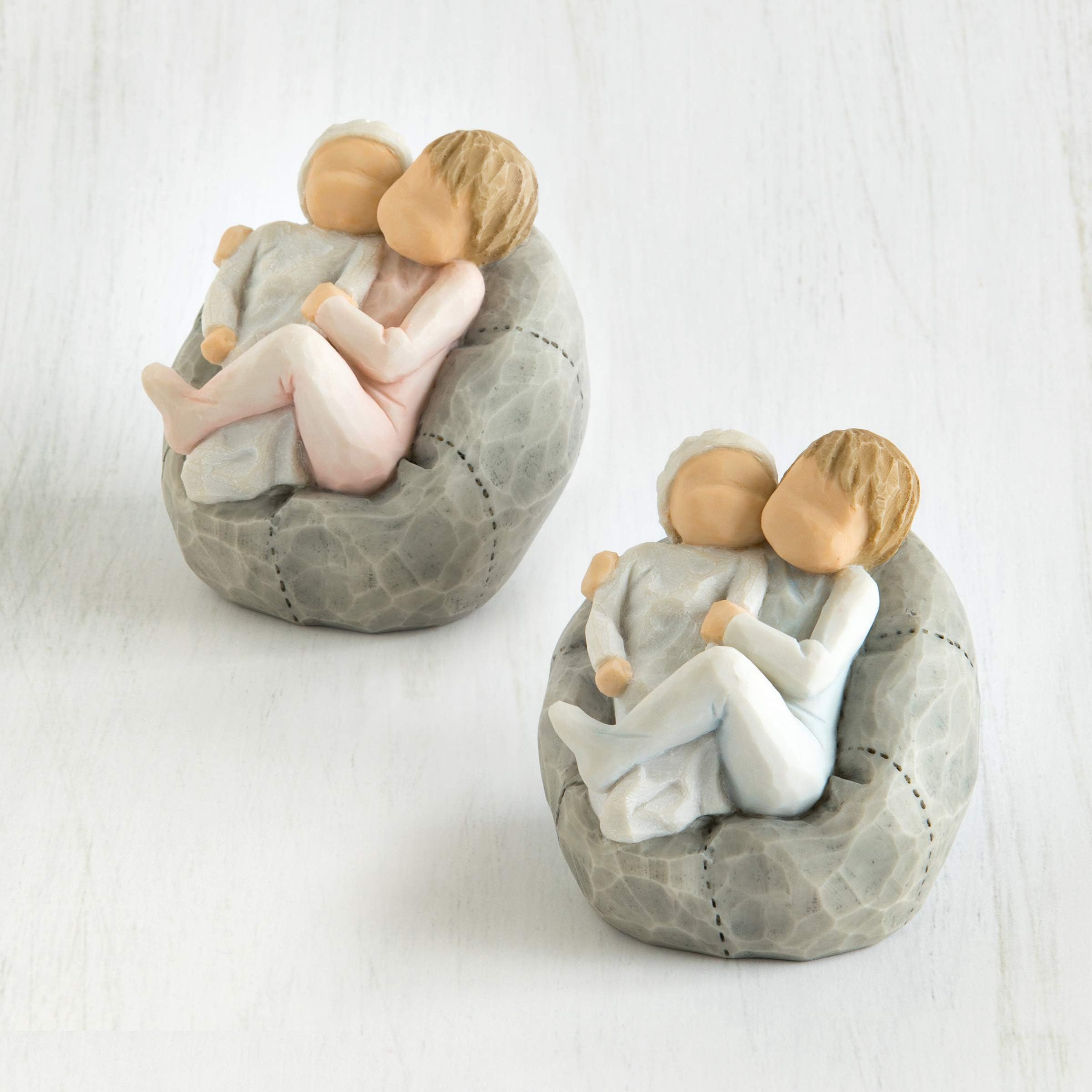Willow Tree My New Baby (Blush), Lots to Learn to Love to Grow Together, Celebrates, Shows Caring Relationship Between Older Sibling and Younger Siblings, Sculpted Hand-Painted Figure - Image 6