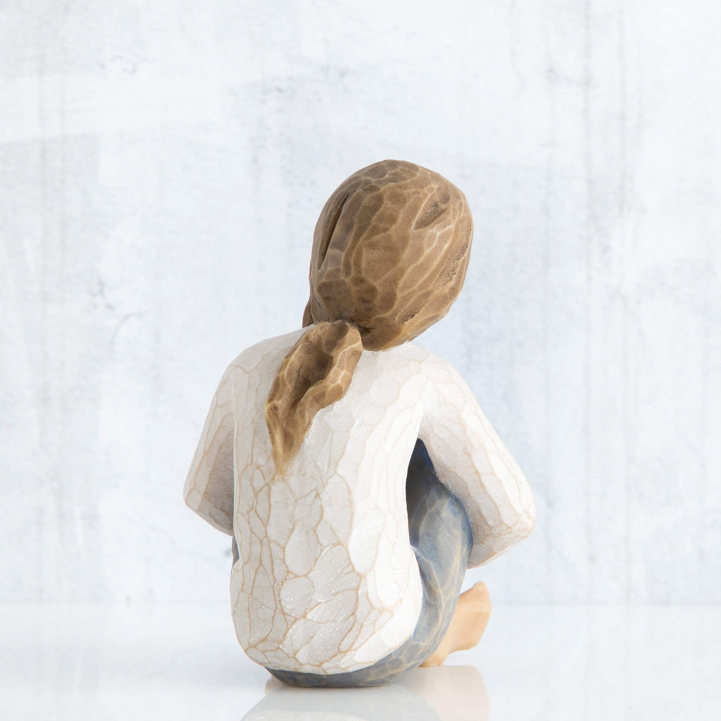 Willow Tree Spirited Child, Sculpted Hand-Painted Figure - Image 4
