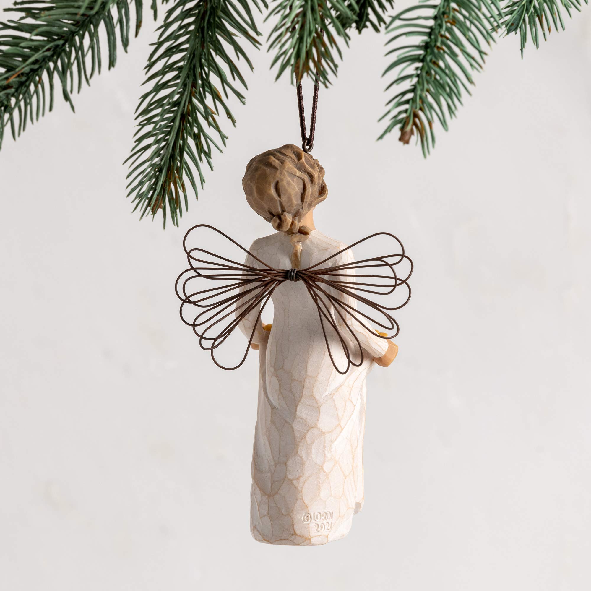 Willow Tree Sunshine Ornament, Sculpted Hand-Painted Figure - Image 3