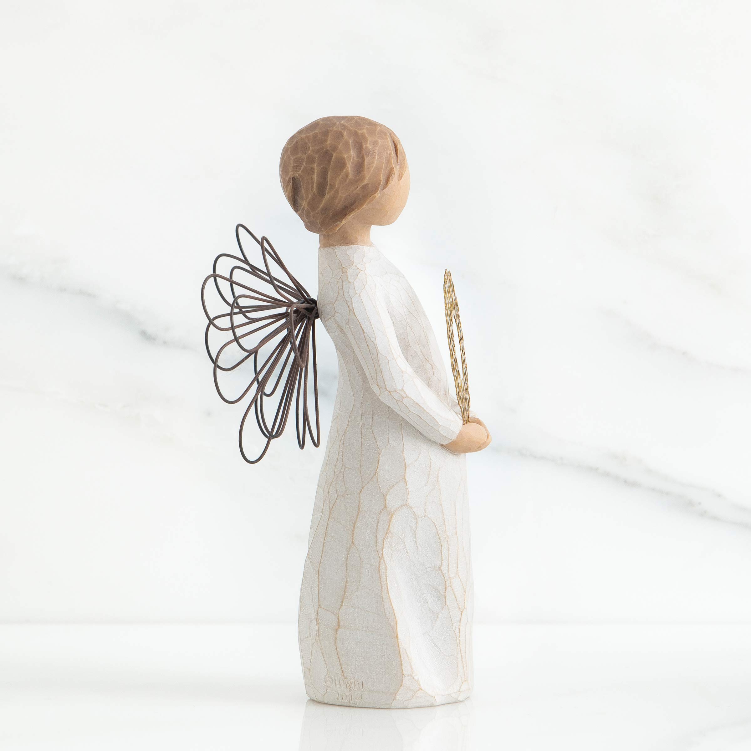 Willow Tree Sweetheart Angel, Sculpted Hand-Painted Figure - Image 4