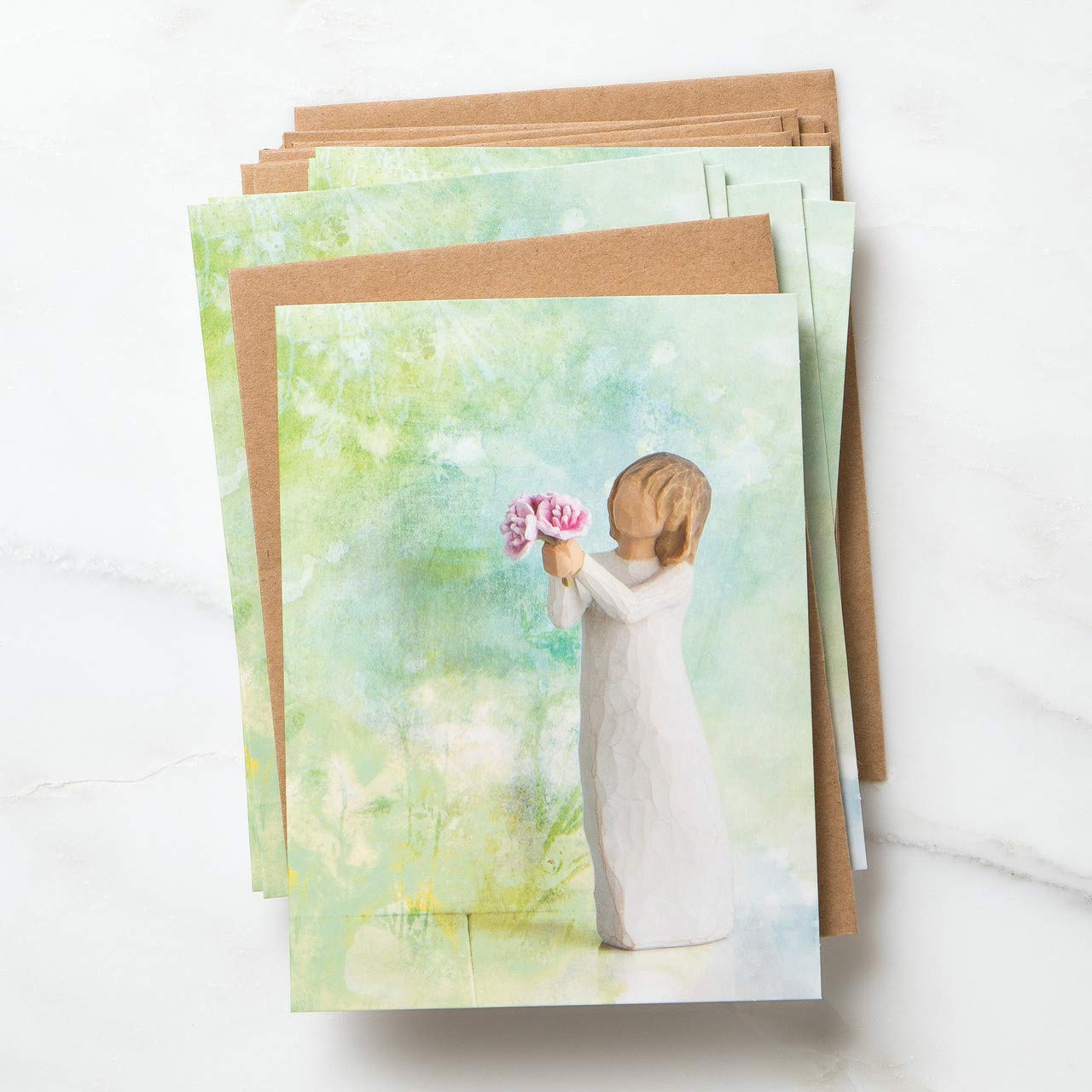 Willow Tree Thank You Notecards, pack of 8 - Image 3