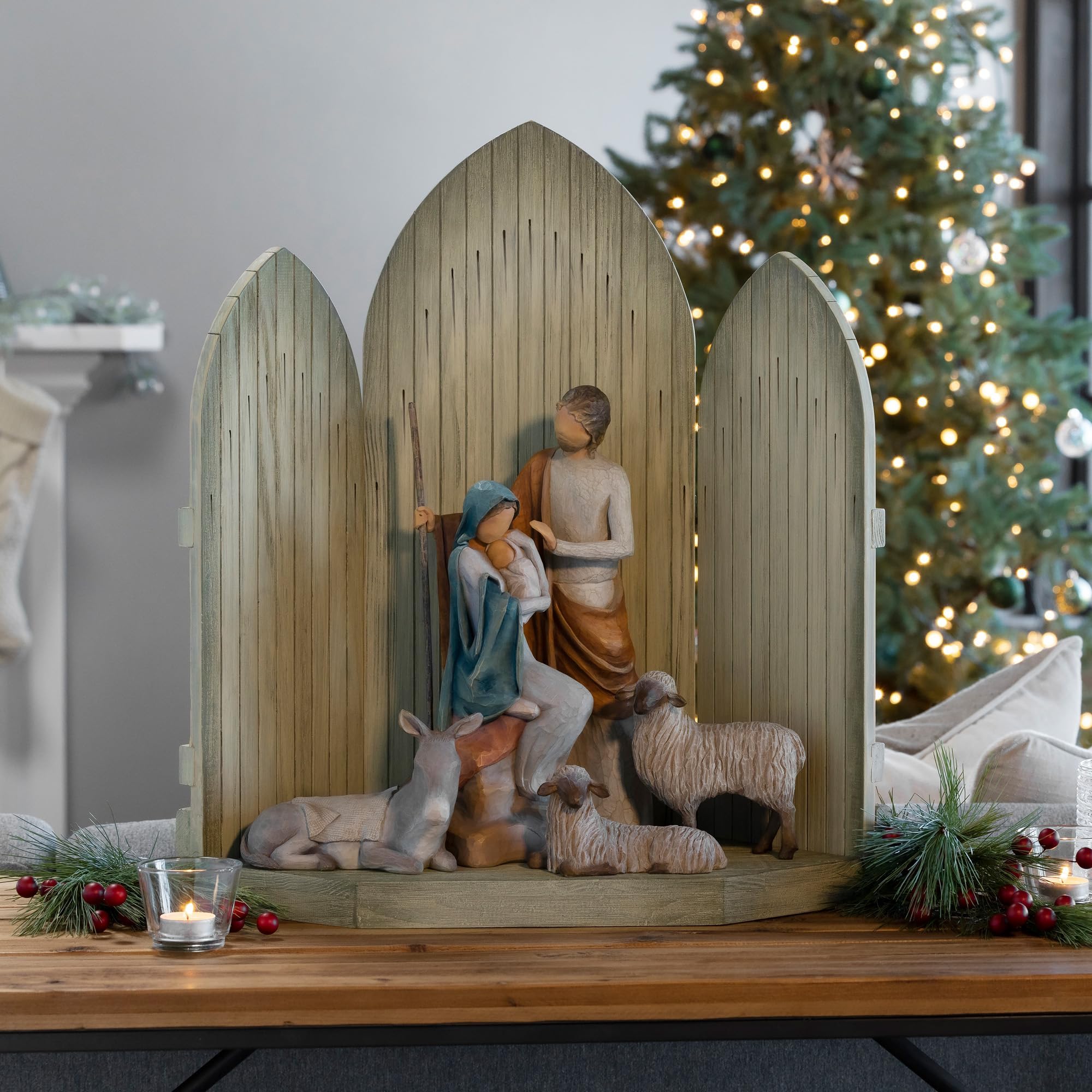 Willow Tree The Christmas Story Complete Large-Scale 6-Piece Nativity Set - Image 5