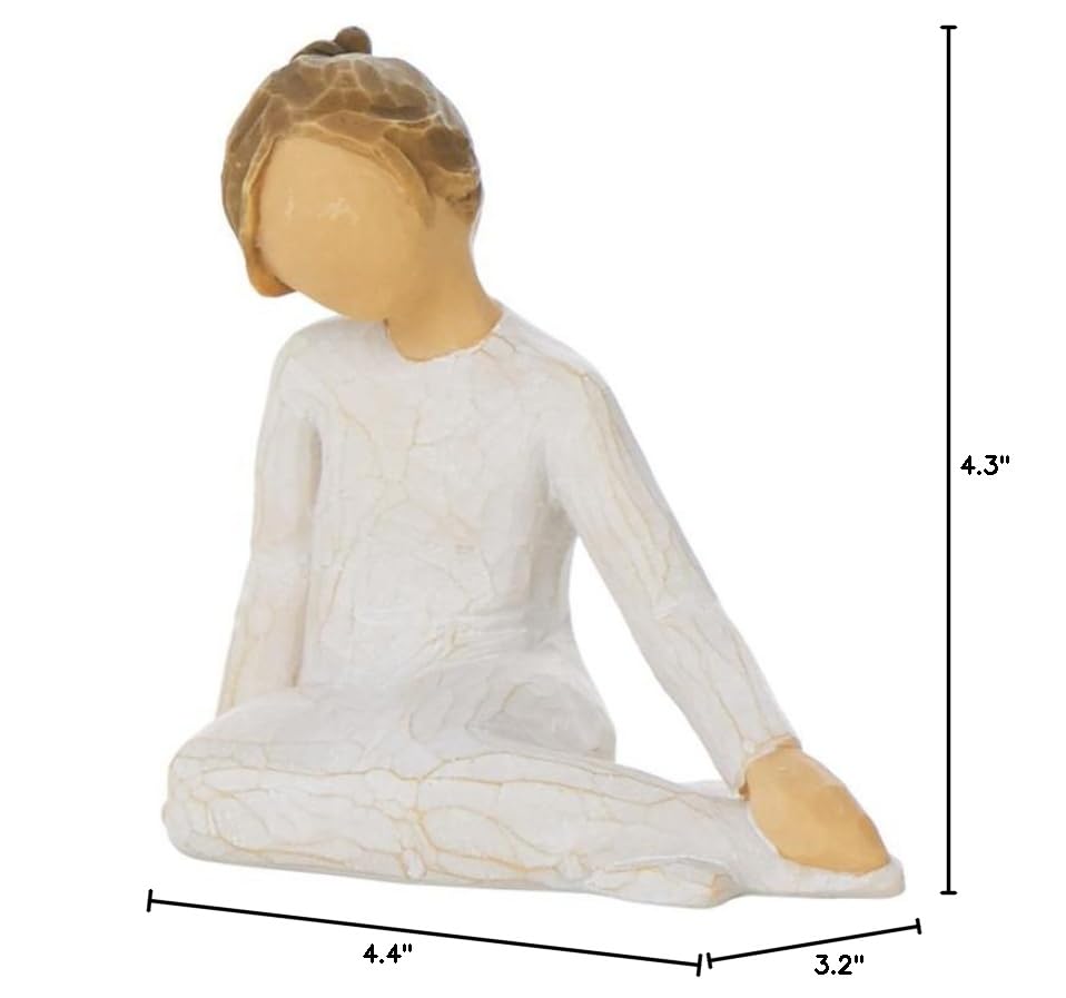 Willow Tree Thoughtful Child, Sculpted Hand-Painted Figure - Image 7