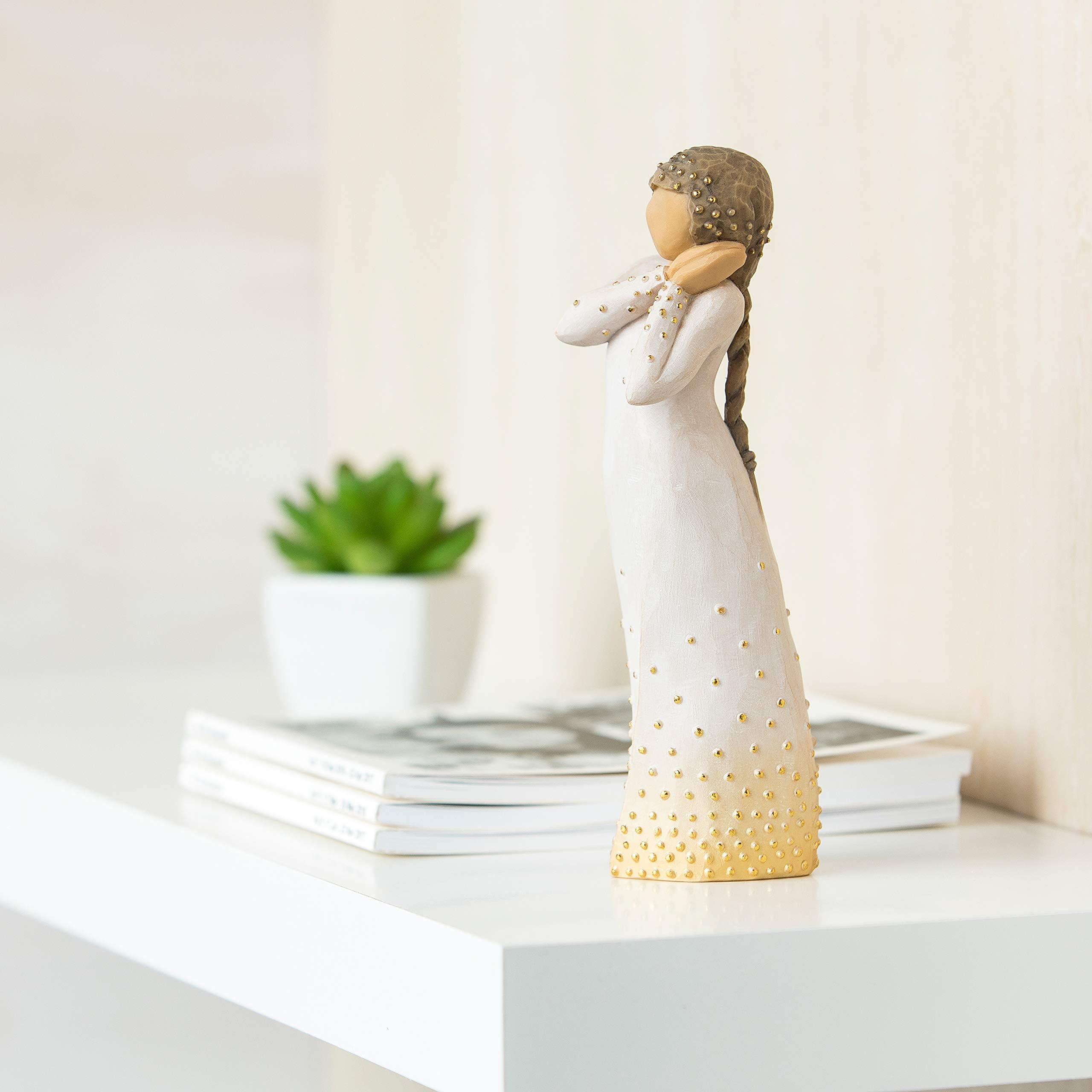Willow Tree Wishing, Sculpted Hand-Painted Figure - Image 6