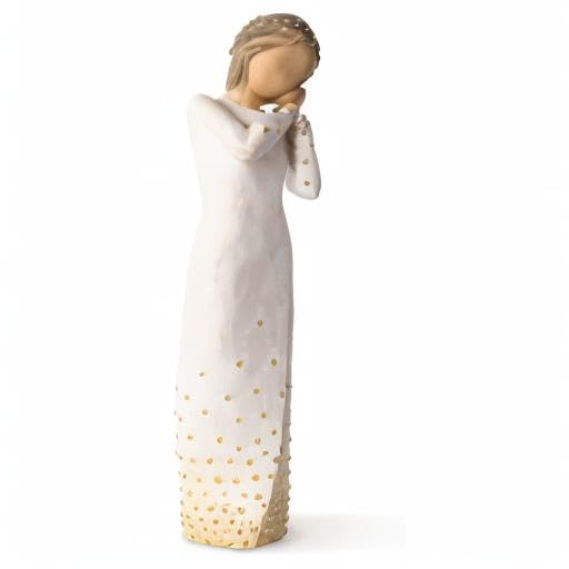 Willow Tree Wishing, Sculpted Hand-Painted Figure - Image 7