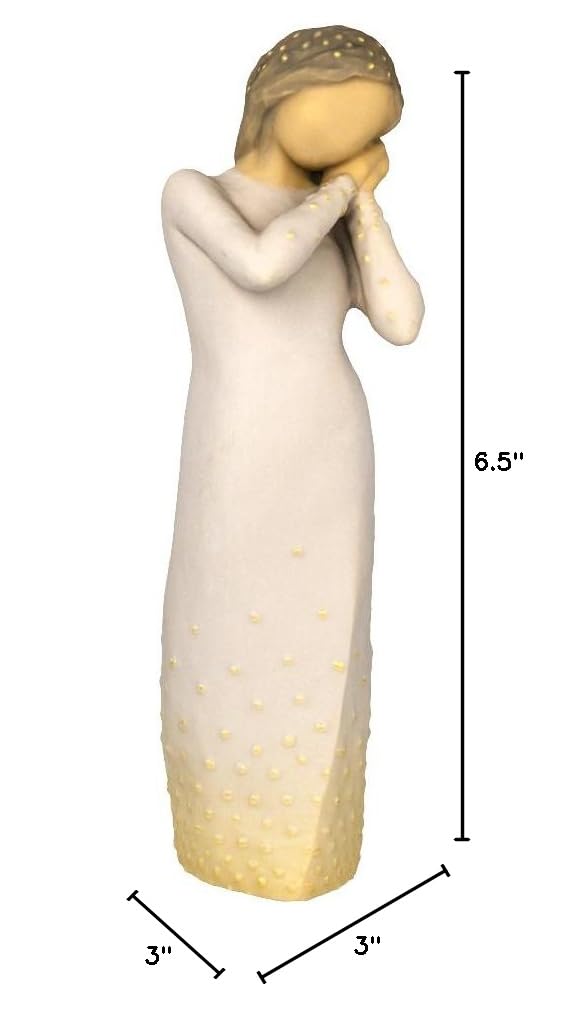 Willow Tree Wishing, Sculpted Hand-Painted Figure - Image 8